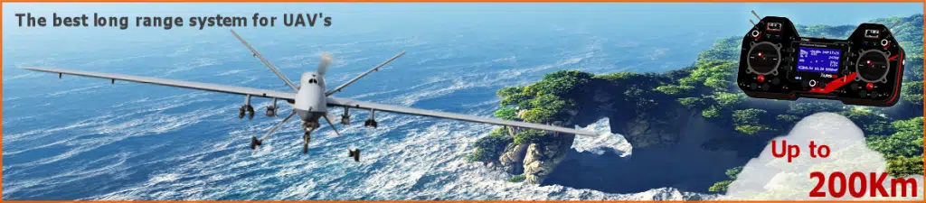 El mejor sistema de largo alcance para UAV