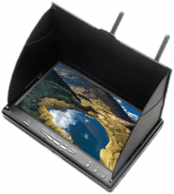 MO7-58. LCD monitor 7”, high definition, RX diversity 5,8Ghz 40CH, PAL.