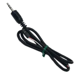 CABLE_MJRC. Cable audio stereo Mini Jack 3.5mm to RC Female Connector (For signal SPPM, RC standar transmitter to BTSD1 transmitter).