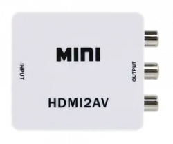CONVHDMI-AV. Converter HDMI input to CVBS Output, RCA (PAL).