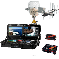 KITD5DUALSTRR_001. Full XLRS System (15Km), Redundant Radio Control & Mavlink Telemetry 250Km, Digital Video Full HD with GCSD5DUAL, SATPROV3, WMX481RV3...